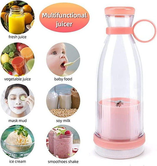 MIXEN Fresh Juice Portable Blender, 350ML Smoothie Blender Bottle.